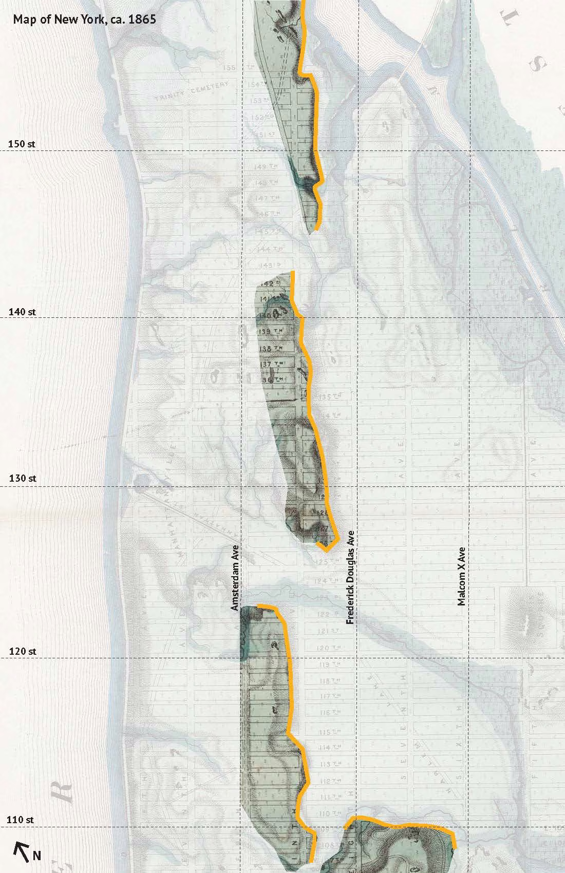 Harlem Schist boundary